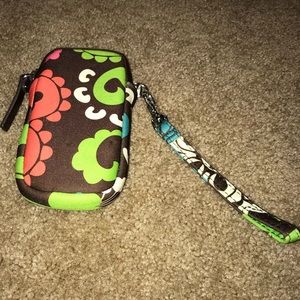 Vera Bradley wristlet pouch